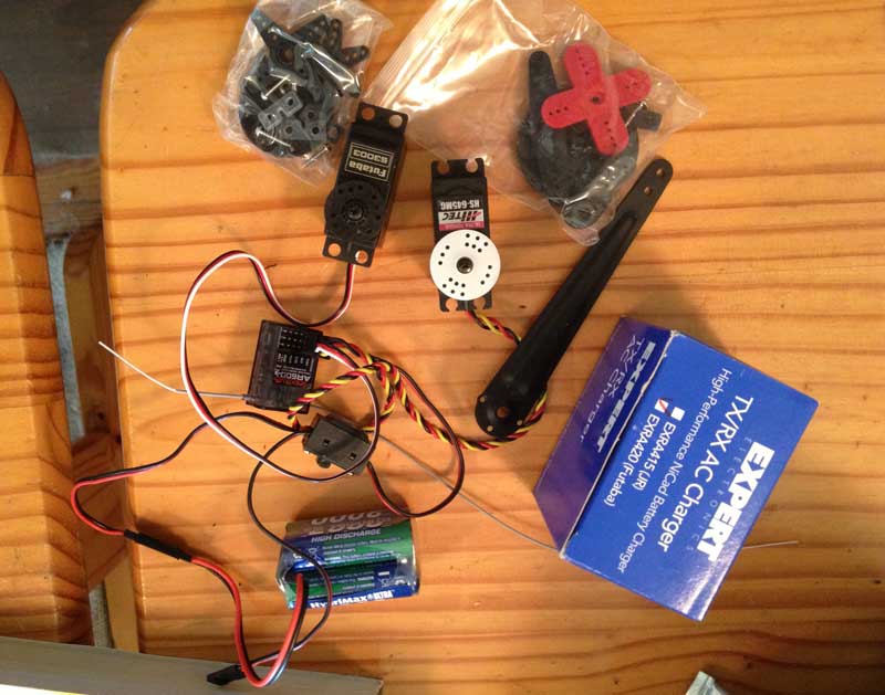 replacing rc sailboat electronics