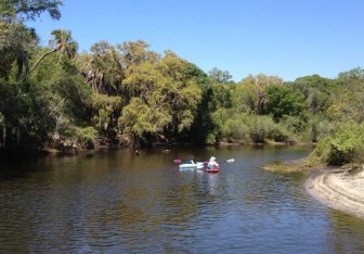 Women Kayaking