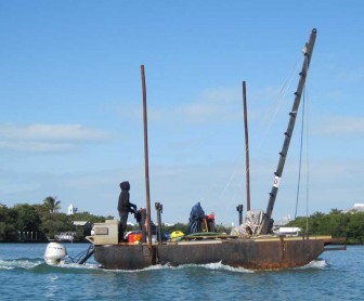 Small Powered Barge