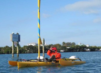 Yellow Adventure Island Pedaling Into CP1