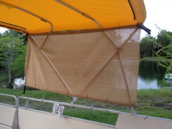 Bimini Mesh Side Panel